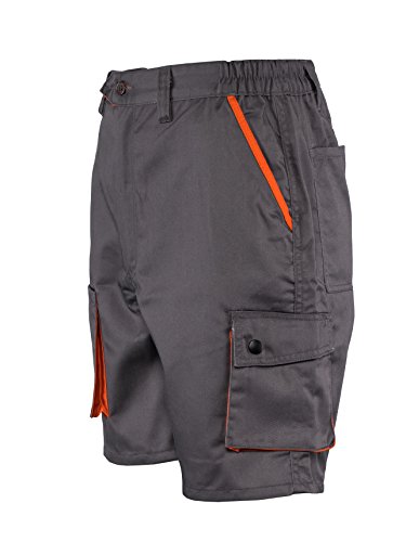 Desman® – Shorts/kurzen Arbeitshosen – für den Sommer – Grau - 3