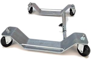 BGM ORIGINAL SUPERCHARGED BGM Rangierhilfe kompatibel für Vespa Smallframe, Largeframe,Wideframe, Lambretta Fahrzeugständer Werkstattständer Rollhilfe