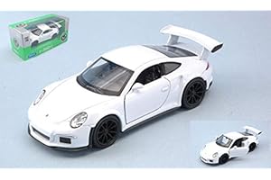 [WELLY] PORSCHE 911 GT3 RS 2017 WHITE SCALA 1:34-39 cm 11 - Welly - Auto Stradali - Die Cast - Modellino