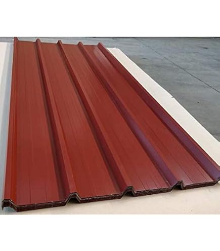 Lamiera Grecata FT 540 Effetto Legno Massello - Per Coperture E Pareti, Lunghezza 2200 Mm