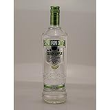Flasche Smirnoff Wodka Green Apple 1 Liter