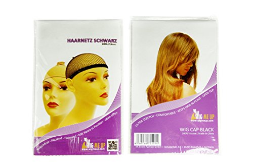 WIG ME UP Haarnetz, Perückenunterziehhaube, Schwarz (HNS) - 5
