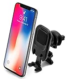 SCHNELLE MONTAGE - Der Halter wird ganz einfach an die Lüftungsschlitze im Armaturenbrett befestigt. Ihr Sichtfeld wird dadurch nicht beeinträchtigt