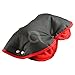 HAND WARMER MUFFS fits PRAM PUSHCHAIR BUGGY NEW WINTER handmuff gift! (black/red)