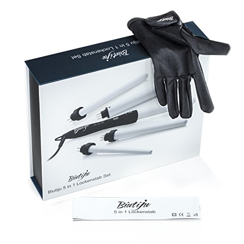 Lockenstab 5 in 1 – für große Locken und kleine Locken – beeindruckende Leistung 60 – 220 Grad – Luxusdesign mit 5 verschiedenen Aufsätzen! - 6