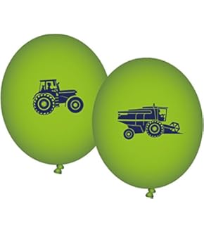 FENDT Traktor Deckenhänger Set - 5-teilige Geburtstagsdeko Für Kinderpartys