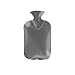 Fashy Hot Water Bottle with Ridges 2 L Charcoal Grey