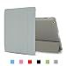 Produktbild Ultra dünne magnetische Smart Cover für iPad 5, iPad Air mit Displayschutzfolie, Reinigungstuch und Eingabestift grau