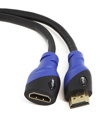 Multi Kabel 15m HDMI High Speed Verlängerungskabel, Männlich zu Weiblich 1.4a - unterstützt Full HD 3D & Audio Return Channel "15 Meter"