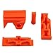 Produktbild MAJGLGE 4 Stück Front- und Seitenschiene Adapter Picatinny Base Set für Nerf Stryfe Spielzeugpistole – schwarz Orange