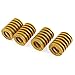 Produktbild sourcingmap® 4stk schwere Last Stanzen Kompressionsform Die Feder Spule 30mmx40mm Gelb