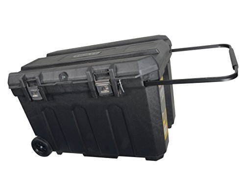 Stanley Mobile Montagebox, 96.2 x 59.1 x 57.8 cm, 190 l Stauraum, Metallverschlüsse, herausziehbarer Handgriff, 1-93-278 - 4