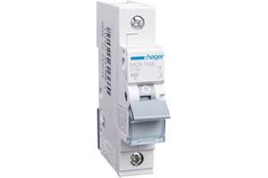 BDLLMDES hager - Disjoncteur 1P C 16A 6kA AC MCN116E