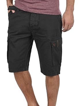 SOLID Valongo Herren Cargo Shorts kurze Hose mit Gürtel