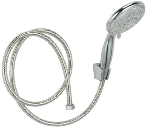 XXL Shower Head – 5 Different Spray and Holster Set 1.50 m Shower Hose