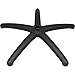 Produktbild Hartleys - 5-Stern-Fußkreuz für Bürostühle - 68,6 cm (27“) - Robuster Kunststoff