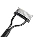 Eyelash Comb Eyebrow Brush Cosmetic Brush Arc designed Mascara Applicator Tool (Blcak)