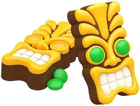 Spinni Gleaf Bejeweled Tiki Sandwich Cookie Mold by Spinni Gleaf