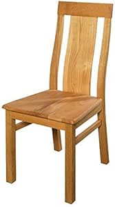 acerto Esszimmerstuhl aus Eiche massiv Geölt Extrem robust Ergonomisch