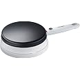 Crêpière Sans Fil Cloer 677 - 700W - Plaque 18.5cm Antiadhésive - Cuisson 360° - Blanc
