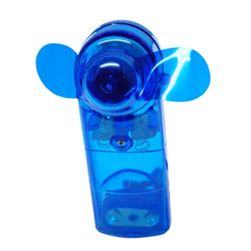 Mini Ventilator in 4 Farben Handventilator Miniventilator Hand Ventilator Umhängeband Lüfter (blau) - 2