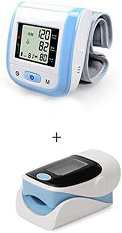 Wrist Automatic Blood Pressure Monitor +Fingertip Pulse Oximeter (One Set ) , A4