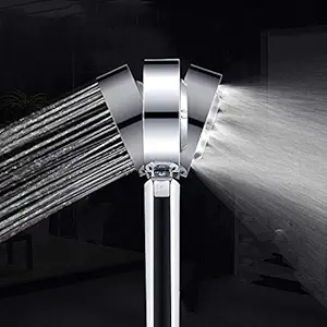 Conziv Double Sided Water Shower Head Multifunctional Faucet High Pressure Shower Head Handheld Rainfall Spray Water Flow Limit to Save