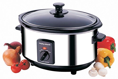 MORPHY RICHARDS Oval Slow Cooker 3.5L (48710) - 4