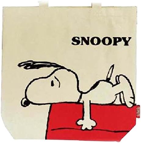Snoopy Design Large Size Shopping Tote Bag