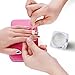 MAKARTT Mirror Powder Gold Silver Pigment Powder Chrome Pigment Nail Glitter Power Dust Nail Sequins (Silver)