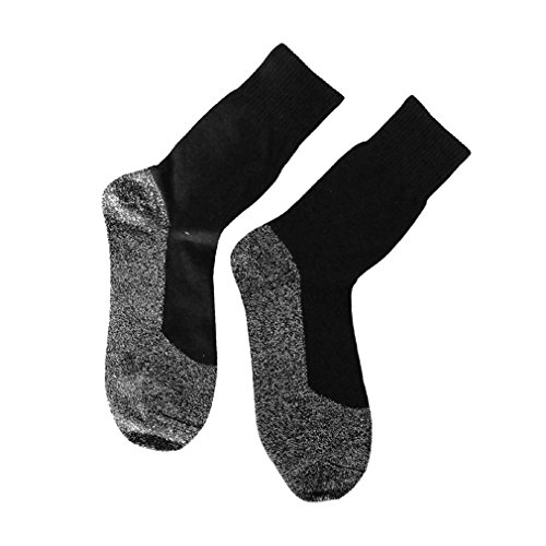 Ulable 1 paire/Lot de 35 degrés aluminisé Fibres Chaussettes Chaussettes garder vos Pieds au chaud d'hiver