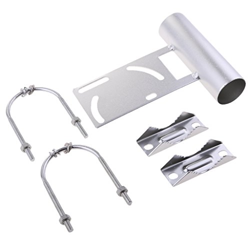 Preisvergleich Produktbild MagiDeal Einstellbare WIFI Antenne Halterung Antennenmast mit U form Schraube