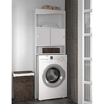 Überbauschrank Waschmaschinenüberbau Wäscheschrank Schrank Badmöbel