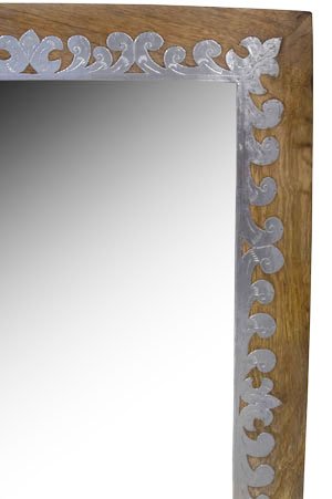 Orientalischer marokkanischer Indischer Spiegel Badspiegel Abid – 90cm – - 4