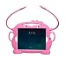 Produktbild TianranRT Kind freundlich tragen Fall waschbar Silikon Fall für iPad/iPad Luft 9 7 Zoll (Rosa)