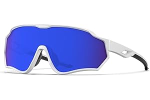 BEACOOL Lunette de Soleil Sport Polarisée Lunettes de Cyclisme UV400 Protection Homme Femme pour Velo Cyclisme Moto Conduite Baseball Alpinisme Running Pêche