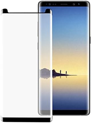 For Galaxy Note 8, Irady 9H Hardness 3D Full Coverage Tempered Glass Toughened Glass Screen Protector Film Tempered Glass Screen Protector High Transparency Tempered Glass Screen Protector for Samsung Galaxy Note 8 – [Scratch Proof] [] [Fingerprint Free] [Bubble-Free]