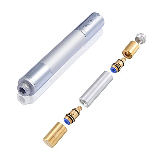 DSIKER Wellness Hoher Druck Wasserspar Duschkopf,2 Jet Brausekopf,Bidet Dusche Intimdusche Hundedusche Spraybrause,Wasserdruck einstellbar,massiv Messing verchromt – Niederdruck geeignet - 3