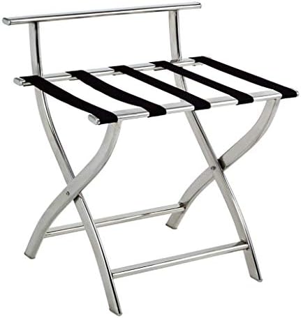 HhGold stainless steel luggage rack Collapsible Hotel racks Room Guest House luggage rack (Color : C) (Color : A2, Size : -)