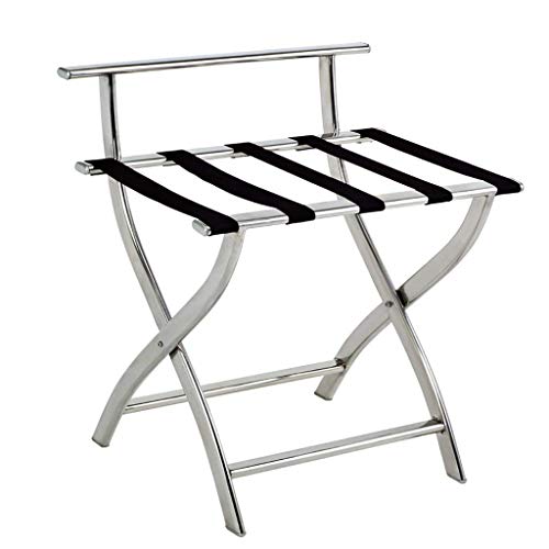 HhGold stainless steel luggage rack Collapsible Hotel racks Room Guest House luggage rack (Color : C) (Color : A2, Size : -)
