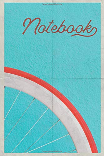 Notebook: Single Speed Bike Elegant Composition Book Journal Diary for Men, Women, Teen & Kids Vintage Retro Design Fixie Cycling Expert
