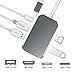 Produktbild USB C Hub, SOWTECH 5 in 1 Externe USB C Docking Station USB Type C 3.1 Thunderbolt 3 Hdmi 4K USB 3.0 100W PD Schnelllade C Hub für MacBook 2016/2017/2018, iMac, Nitendo Switch, Huawei Mate 10, usw