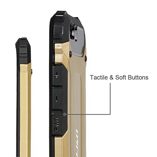 Huawei P10 Funda  J D  Armadura Delgada   Doble Capa   Protecci  n Pesada  H  brida Resistente Funda Protectora y Robusta para Huawei P10 - Oro