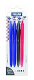 Diseño y funcionalidad Milan P1 Touch - Blíster con 4 bolígrafos, multicolor