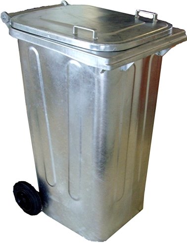 Mülltonne 240 liter Stahl