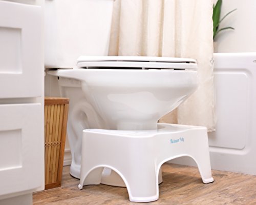Toilettenhocker Twinzen Potty, für eine bessere Körperhaltung auf der Toilette und effektive Bekämpfung von Verstopfung und verschiedenen Problemen auf der Toilette, empfohlen von Ärzten - 7