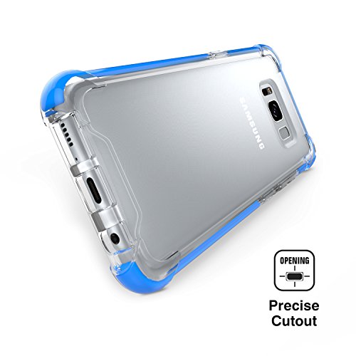 MoKo Samsung Galaxy S8 Funda - Flexible Case de Amortiguaci n TPU de Choque-Absorci n con Anti-ara azos Transparente Duro Back Cover para Samsung Galaxy S8 2017 5 8 Pulgadas Azul reviews MoKo Samsung Galaxy S8 Funda - Flexible Case de Amortiguaci n TPU de Choque-Absorci n con Anti-ara azos Transparente Duro Back Cover para Samsung Galaxy S8 2017 5 8 Pulgadas Azul