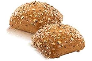 ‎VESTAKORN Vestakorn Handwerksbrötchen, 10x Party-Dinkelbrötchen - frisches Brötchen – mit Dinkelvollkornmehl & mit Honig verfeinert, 10 Stück, selbst aufbacken in 6 Minuten