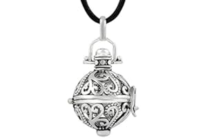 BIJOUX DE GROSSESSE Pendentif Bijou Argent de Grossesse Bola Arabesque Blanche. Livraison rapide avec suivi.