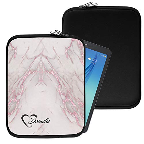 Personalised Marble Neoprene Tablet Sleeve Bag Case -(100)- HP Pro Tablet 608 G1 (8")